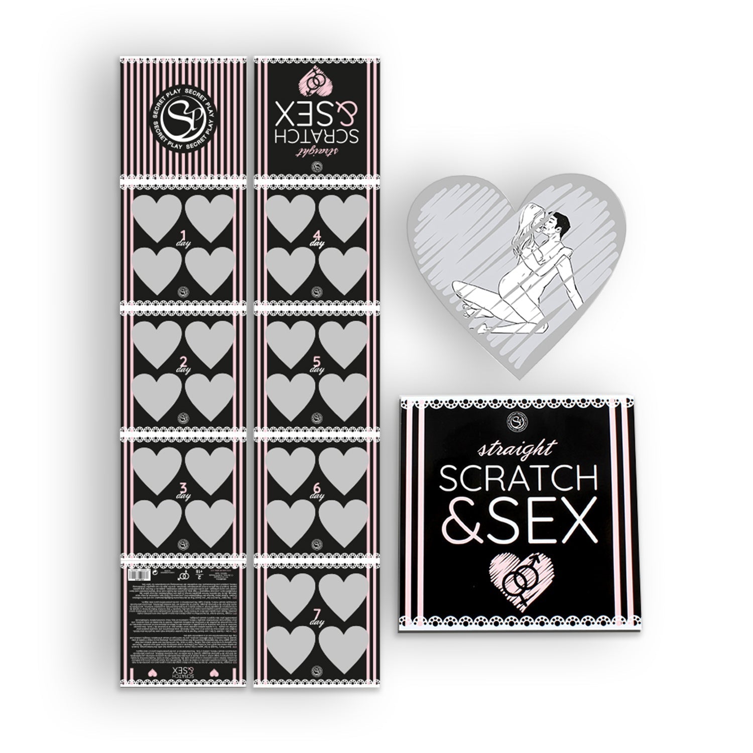 SECRET PLAY | Scratch & Sex – Erotic Scratch Card Game for Straight Couples