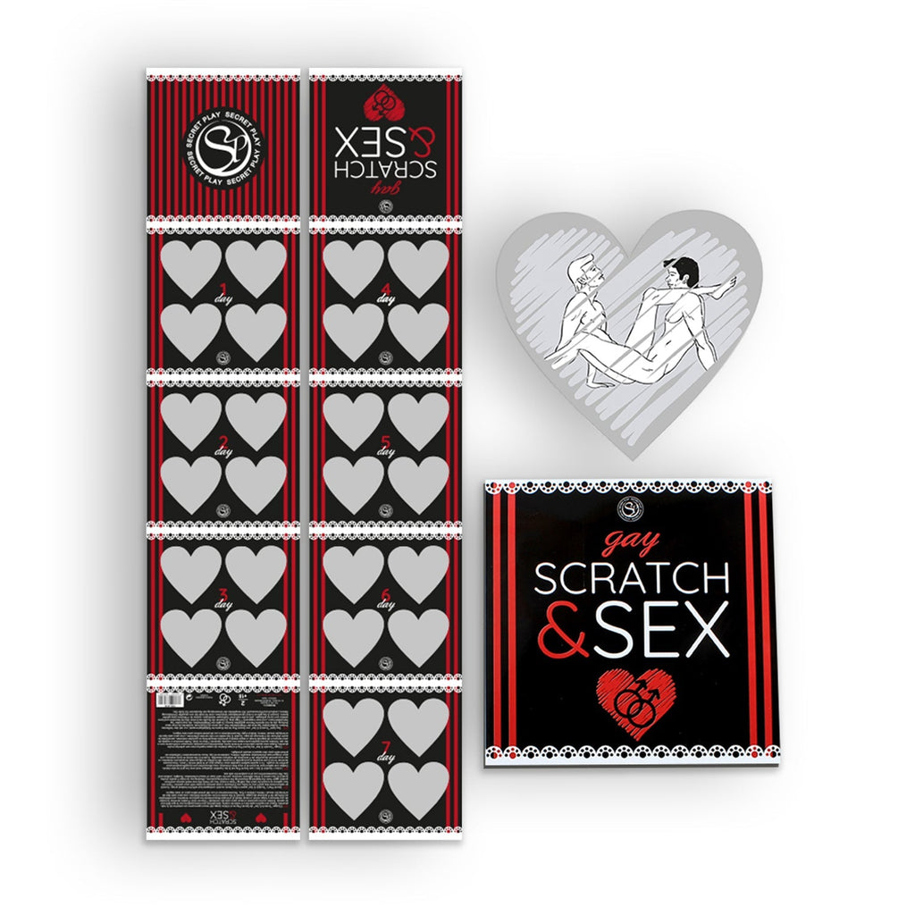 SECRET PLAY | Scratch & Sex – Erotic Scratch Card Game for Gay Couples