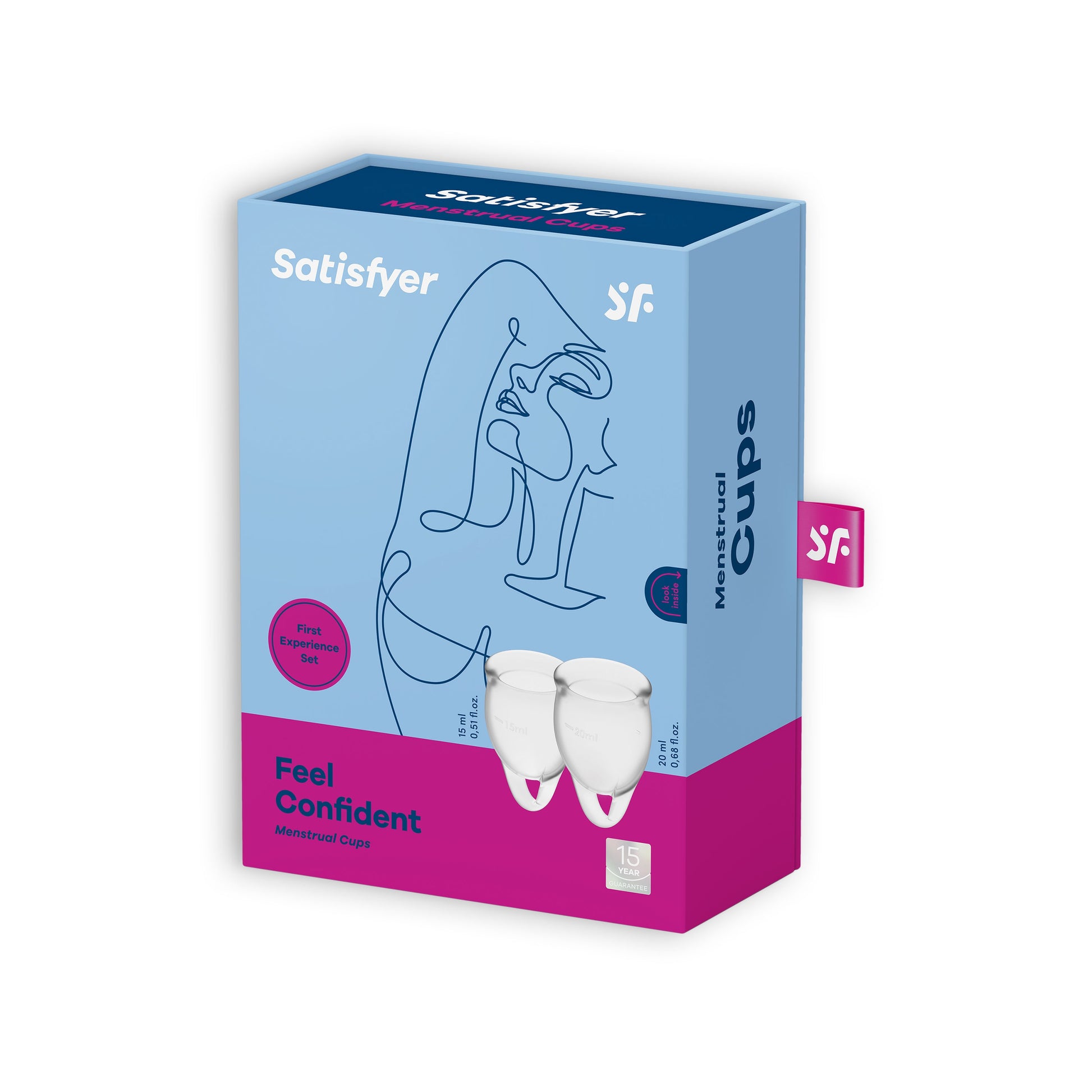 Набор менструальных чаш Satisfyer Feel Confident 2 – 5 цветов