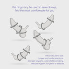 CRUSHIOUS | Triple Bead Cock Ring Set – 3 Sizes