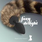 CRUSHIOUS | Foxy Delight – Fox Tail Anal Plug 6 cm