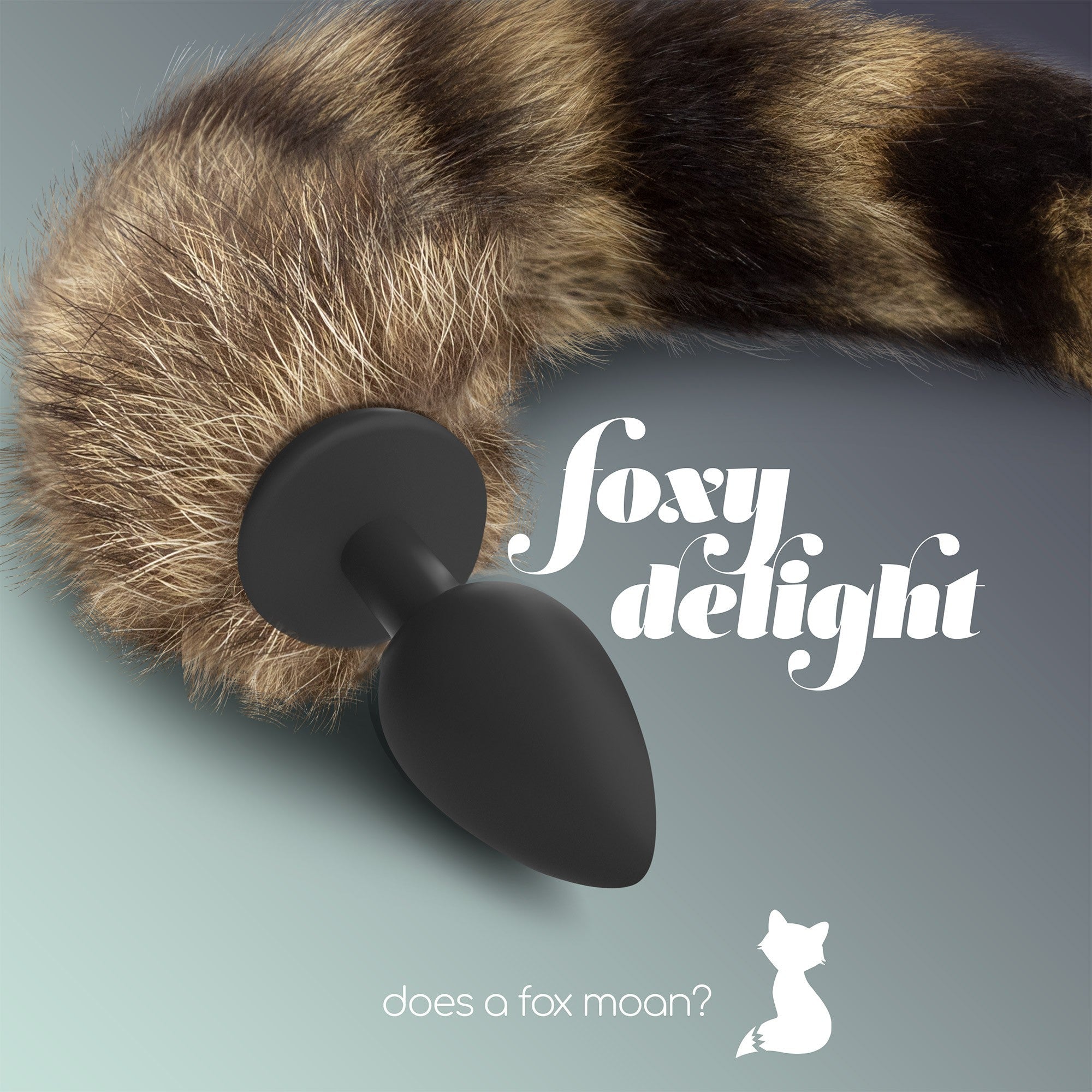CRUSHIOUS | Foxy Delight – Fox Tail Anal Plug 6 cm