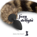 CRUSHIOUS | Foxy Delight – Fox Tail Anal Plug 6 cm