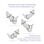 CRUSHIOUS | Triple Bead Cock Ring Set – 3 Sizes