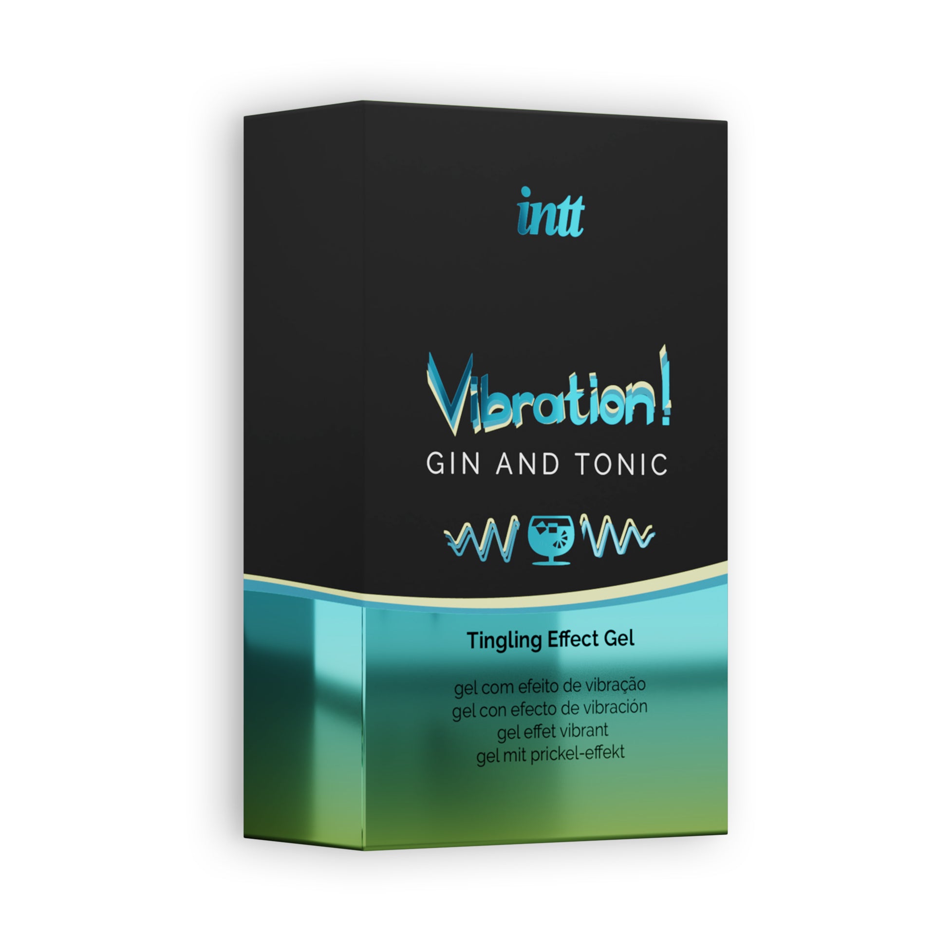 INTT | Vibration & Liquid Vibrator -geelit – 15 ml (useita makuja)