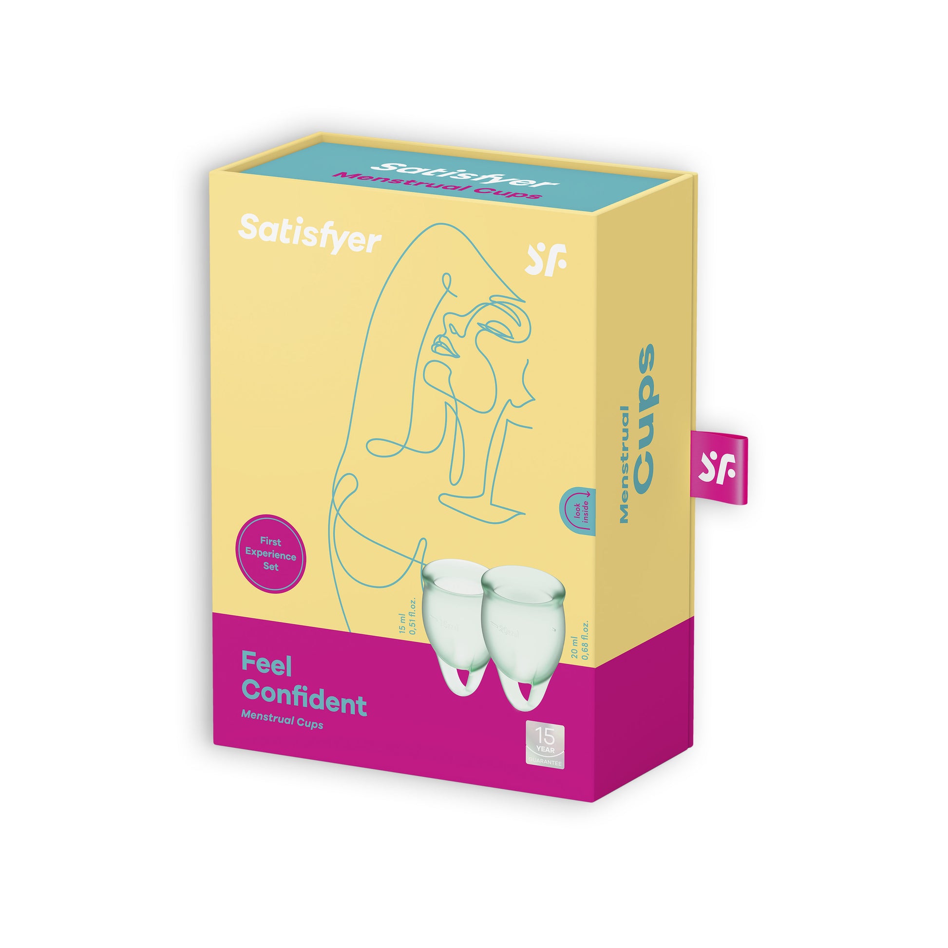 Набор менструальных чаш Satisfyer Feel Confident 2 – 5 цветов