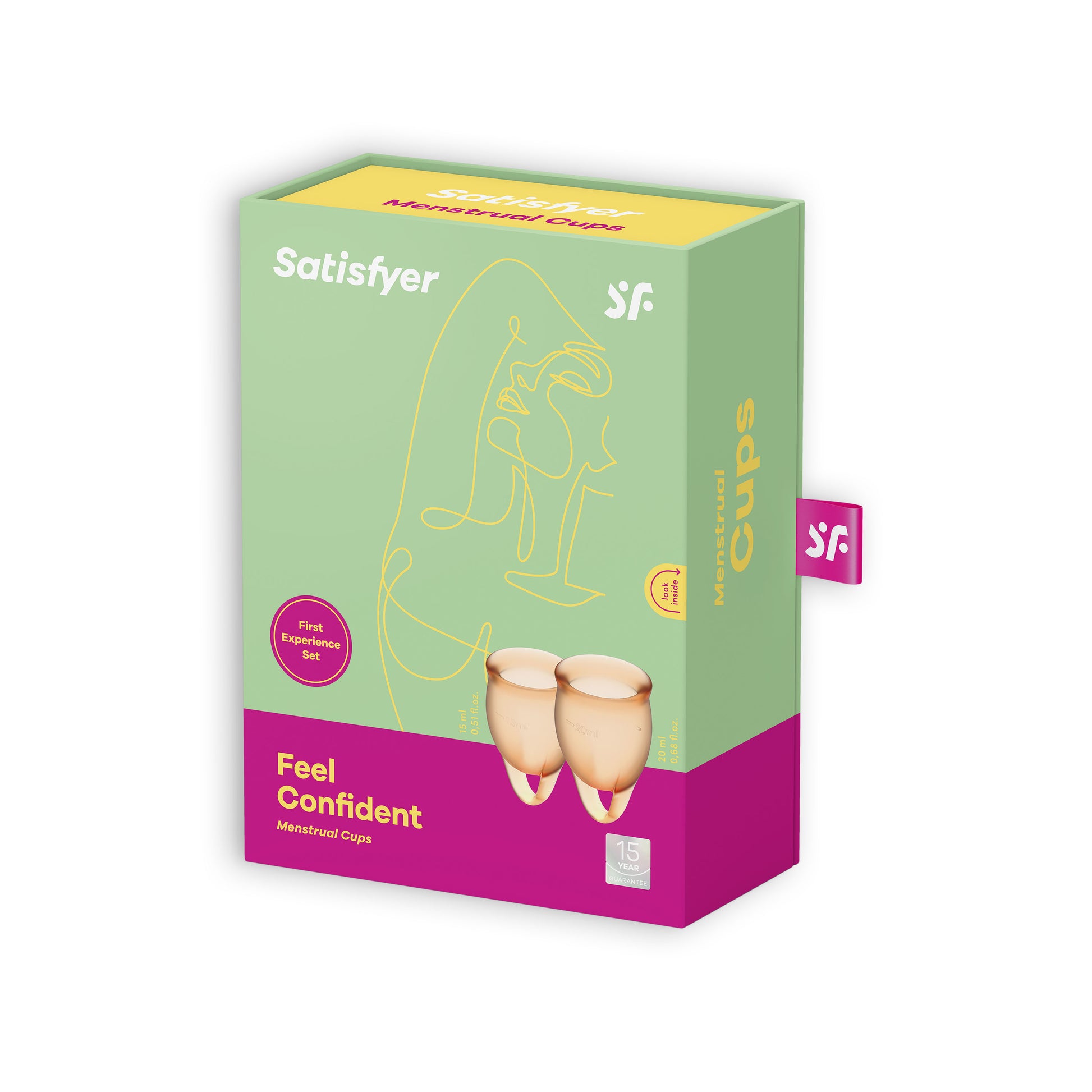 Набор менструальных чаш Satisfyer Feel Confident 2 – 5 цветов