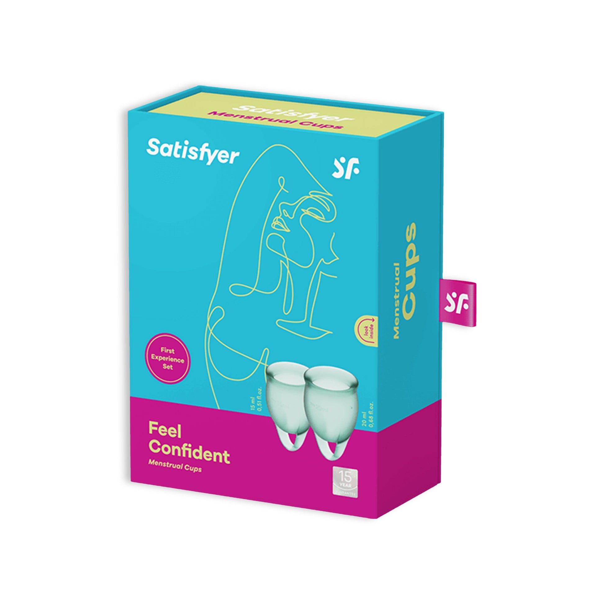 Набор менструальных чаш Satisfyer Feel Confident 2 – 5 цветов