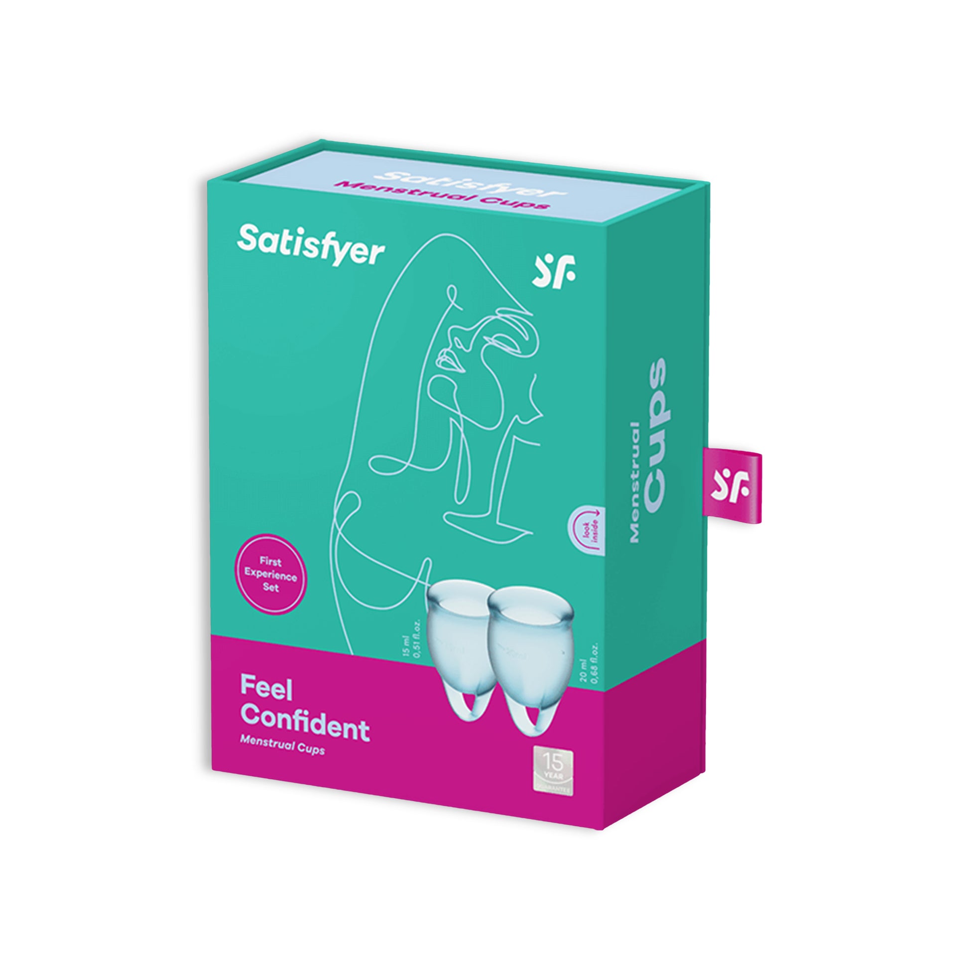 Набор менструальных чаш Satisfyer Feel Confident 2 – 5 цветов