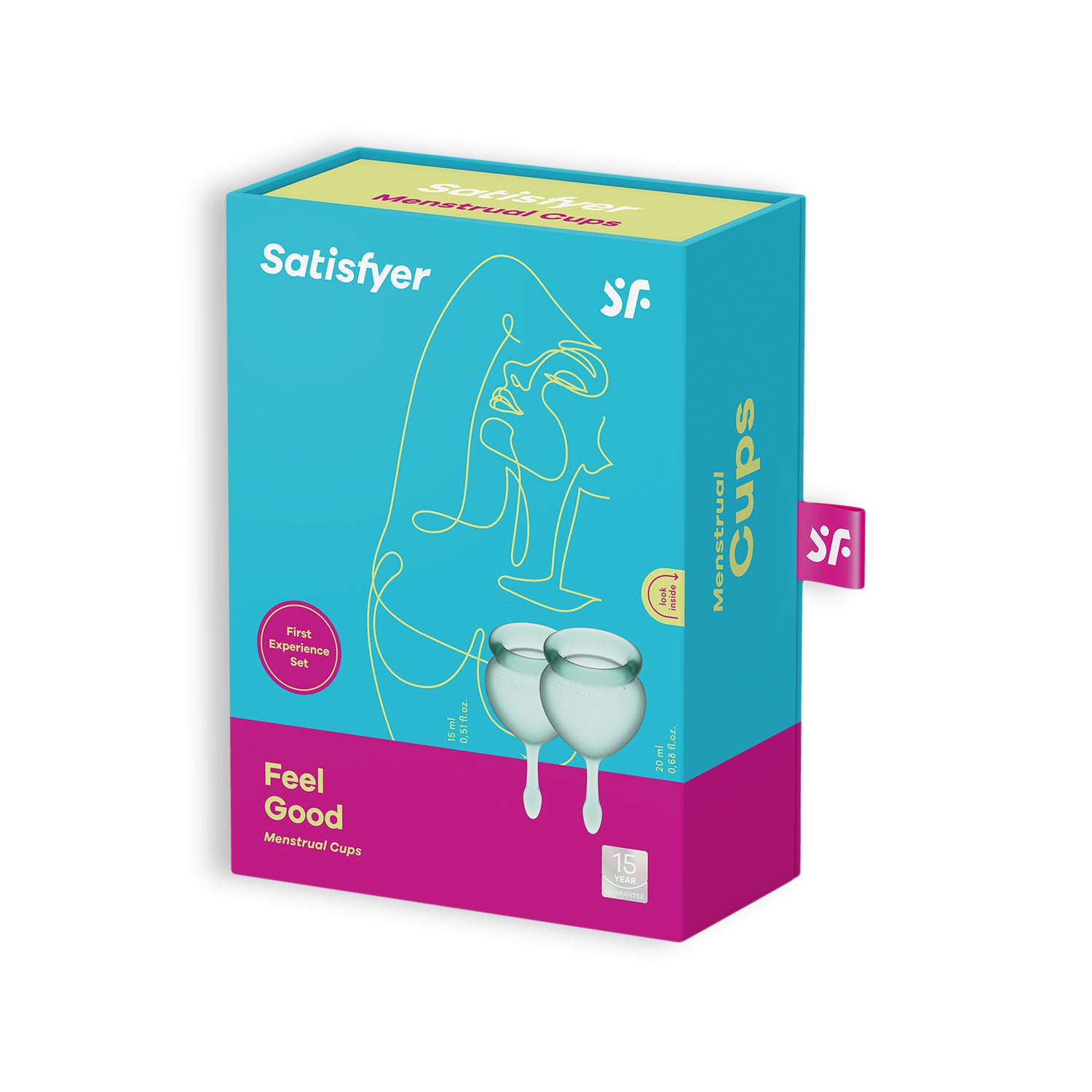 Набор менструальных чаш Satisfyer Feel Good 2 – 5 цветов