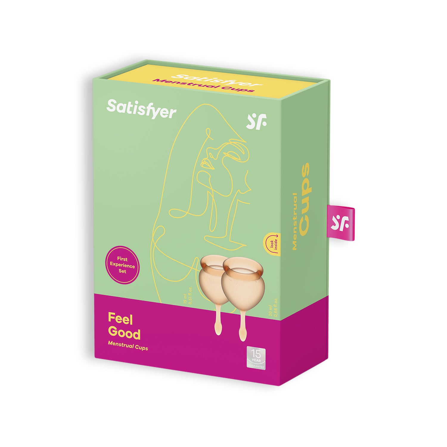 Набор менструальных чаш Satisfyer Feel Good 2 – 5 цветов
