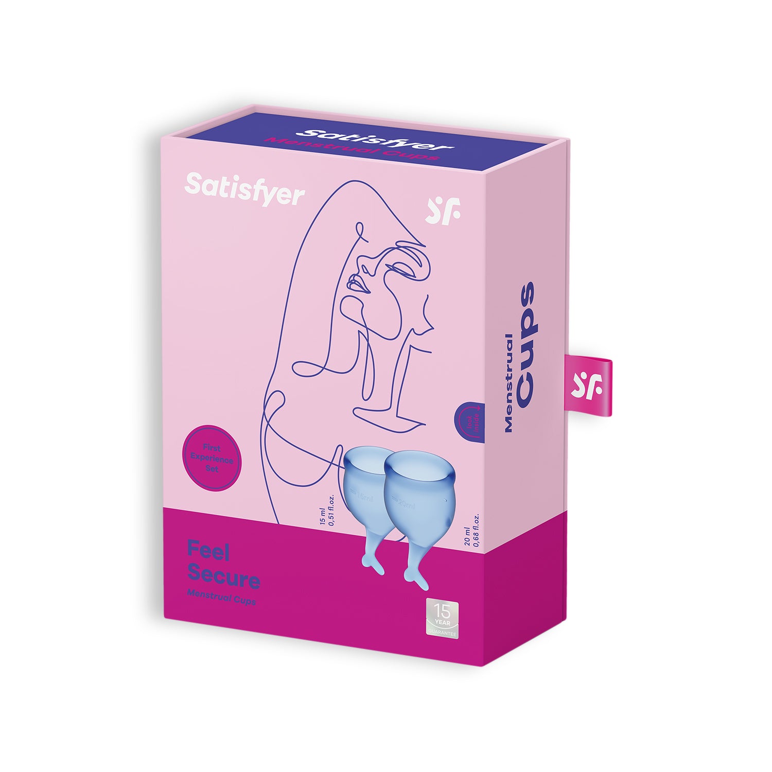 Набор менструальных чаш Satisfyer Feel Secure 2 – 7 цветов