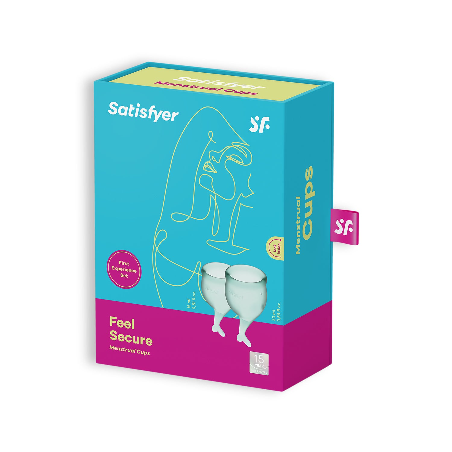 Набор менструальных чаш Satisfyer Feel Secure 2 – 7 цветов