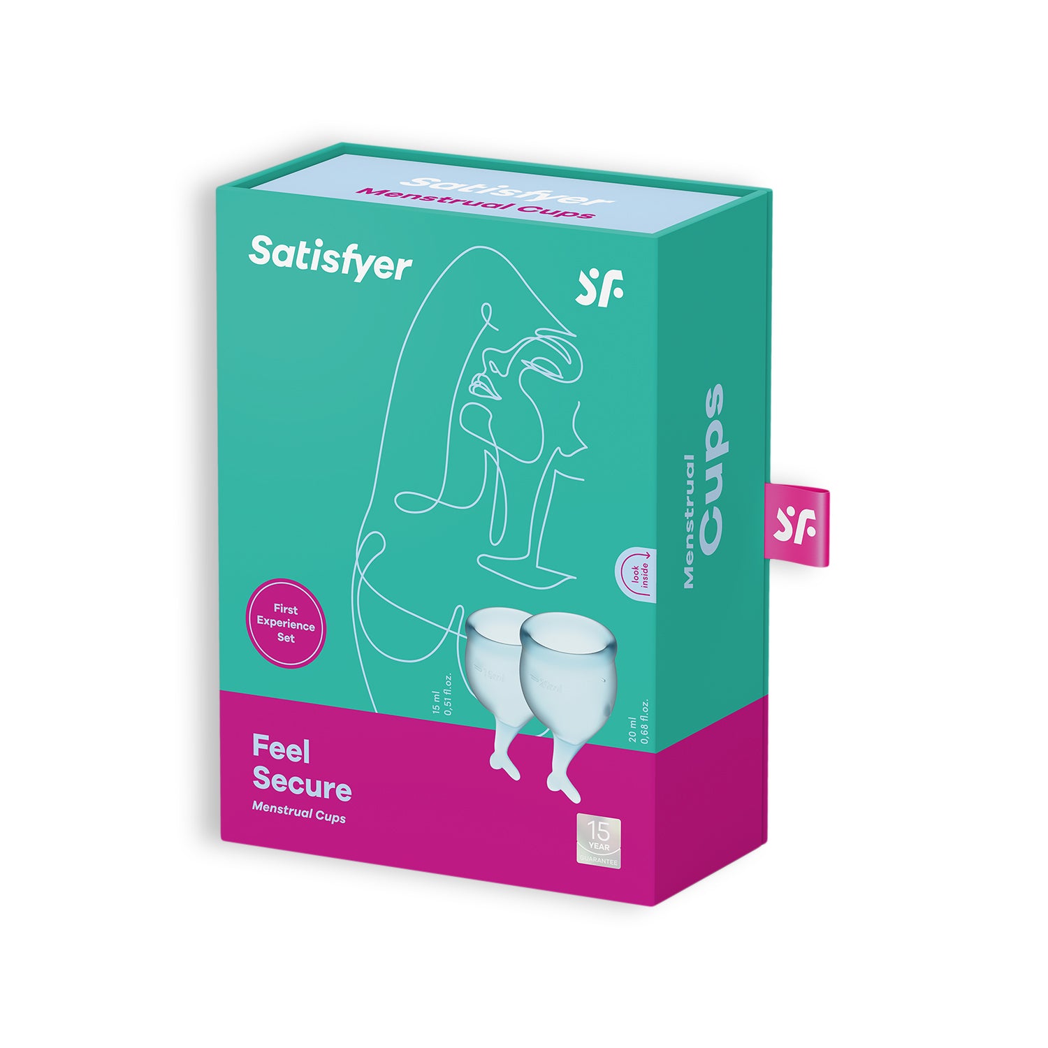 Набор менструальных чаш Satisfyer Feel Secure 2 – 7 цветов