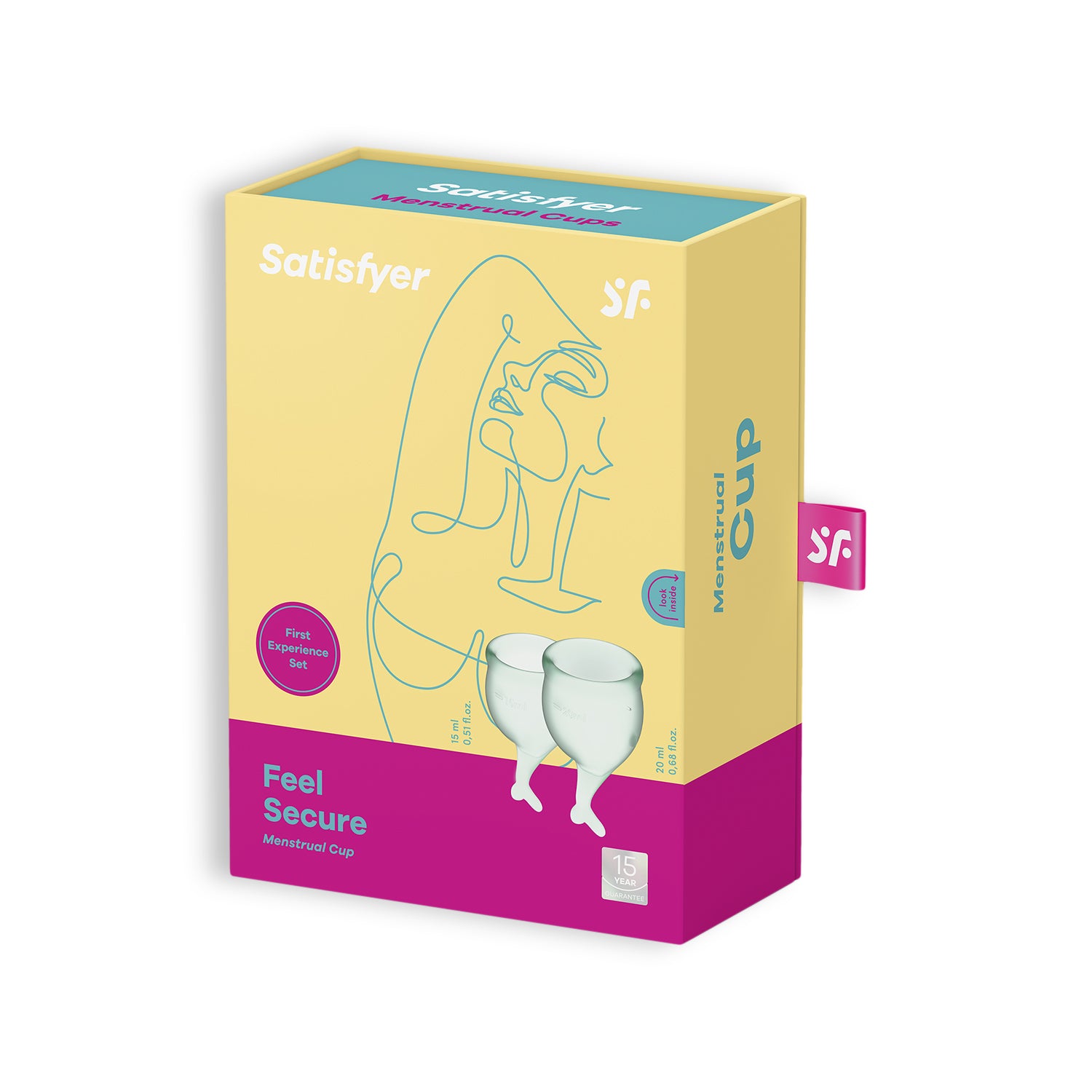 Набор менструальных чаш Satisfyer Feel Secure 2 – 7 цветов