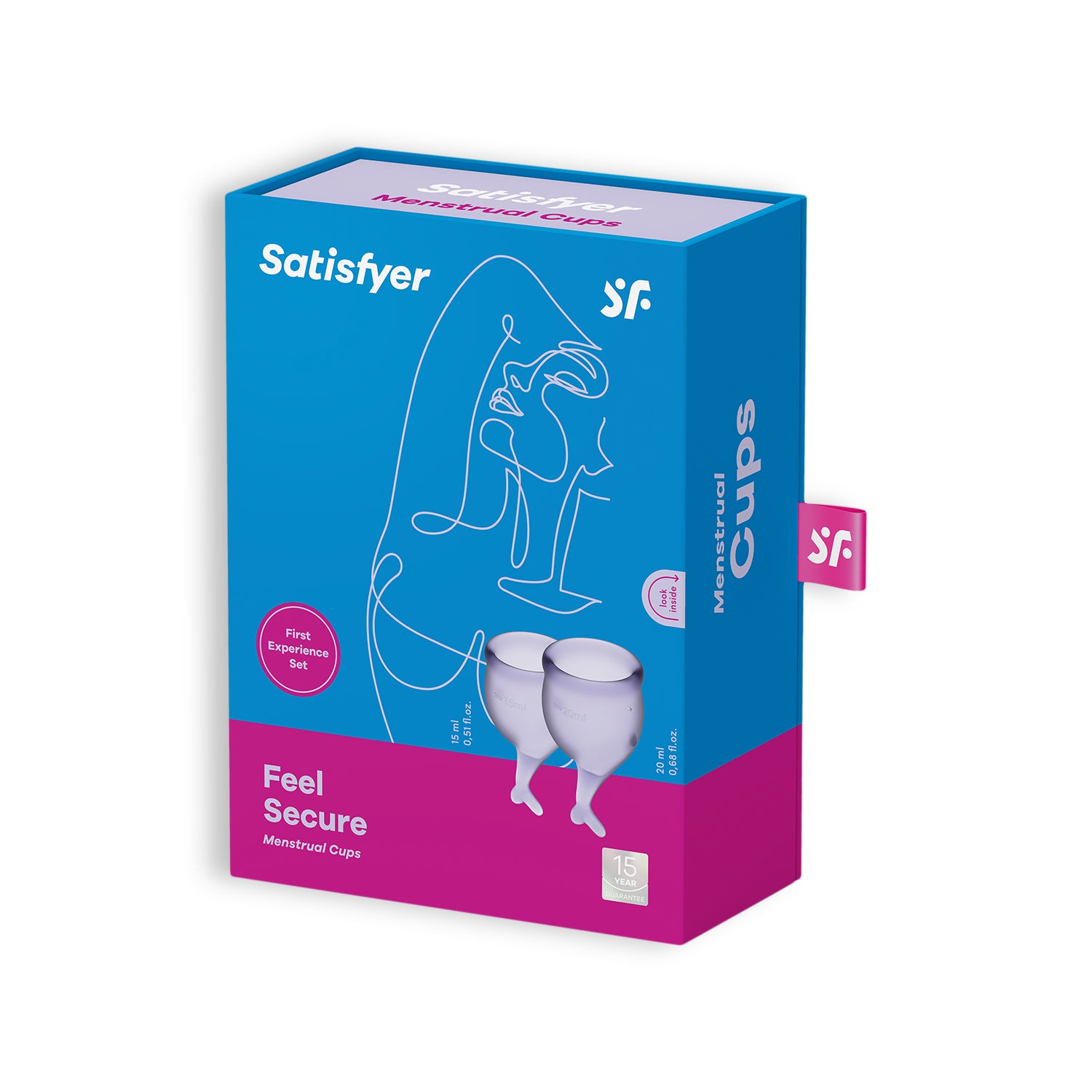 Набор менструальных чаш Satisfyer Feel Secure 2 – 7 цветов