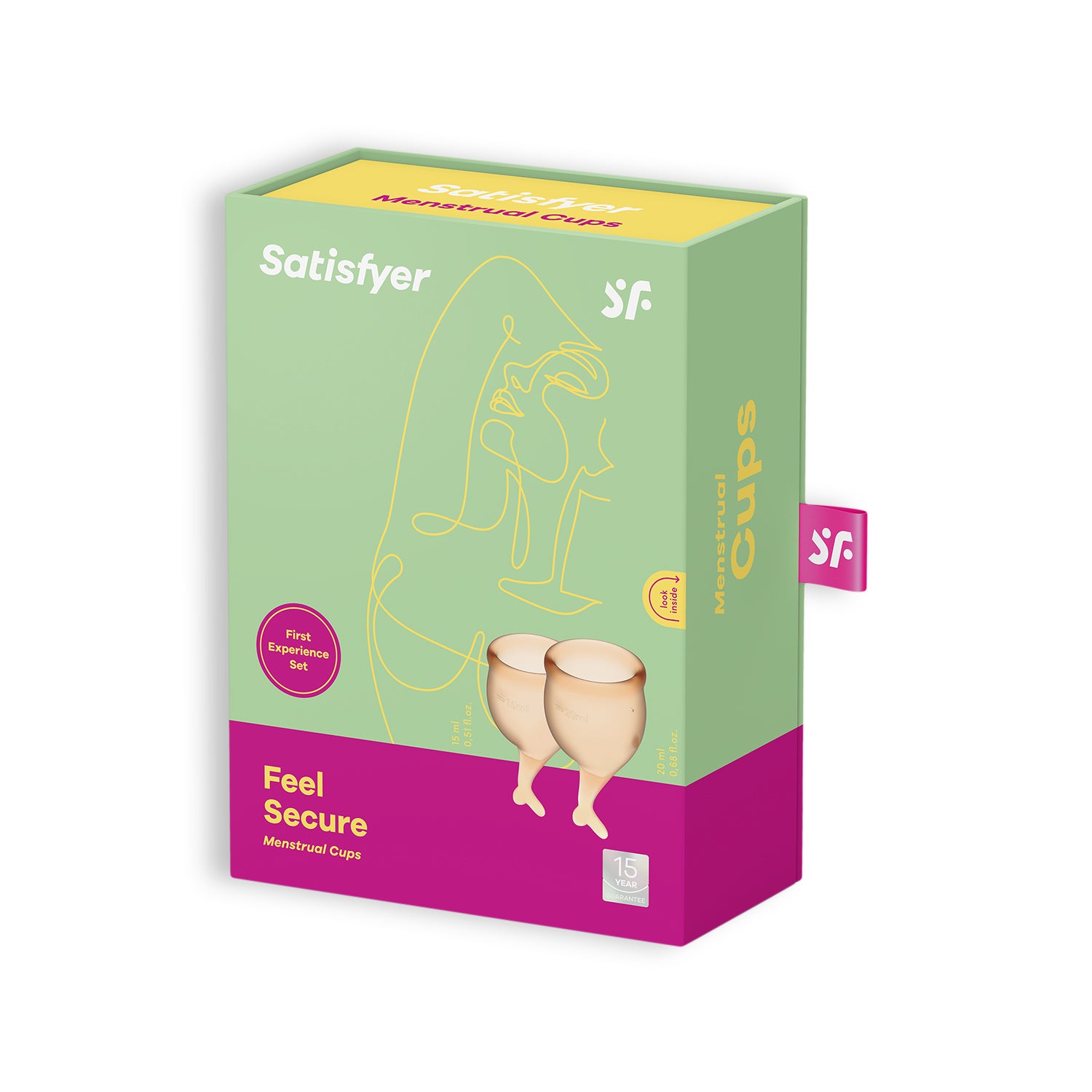 Набор менструальных чаш Satisfyer Feel Secure 2 – 7 цветов