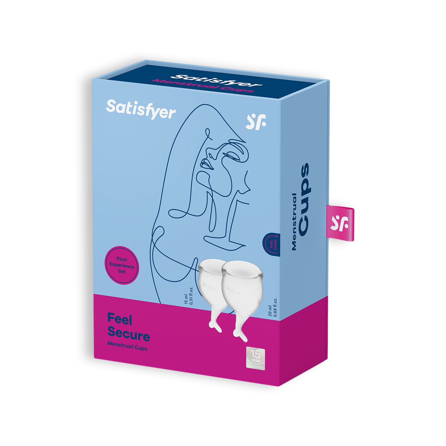 Набор менструальных чаш Satisfyer Feel Secure 2 – 7 цветов