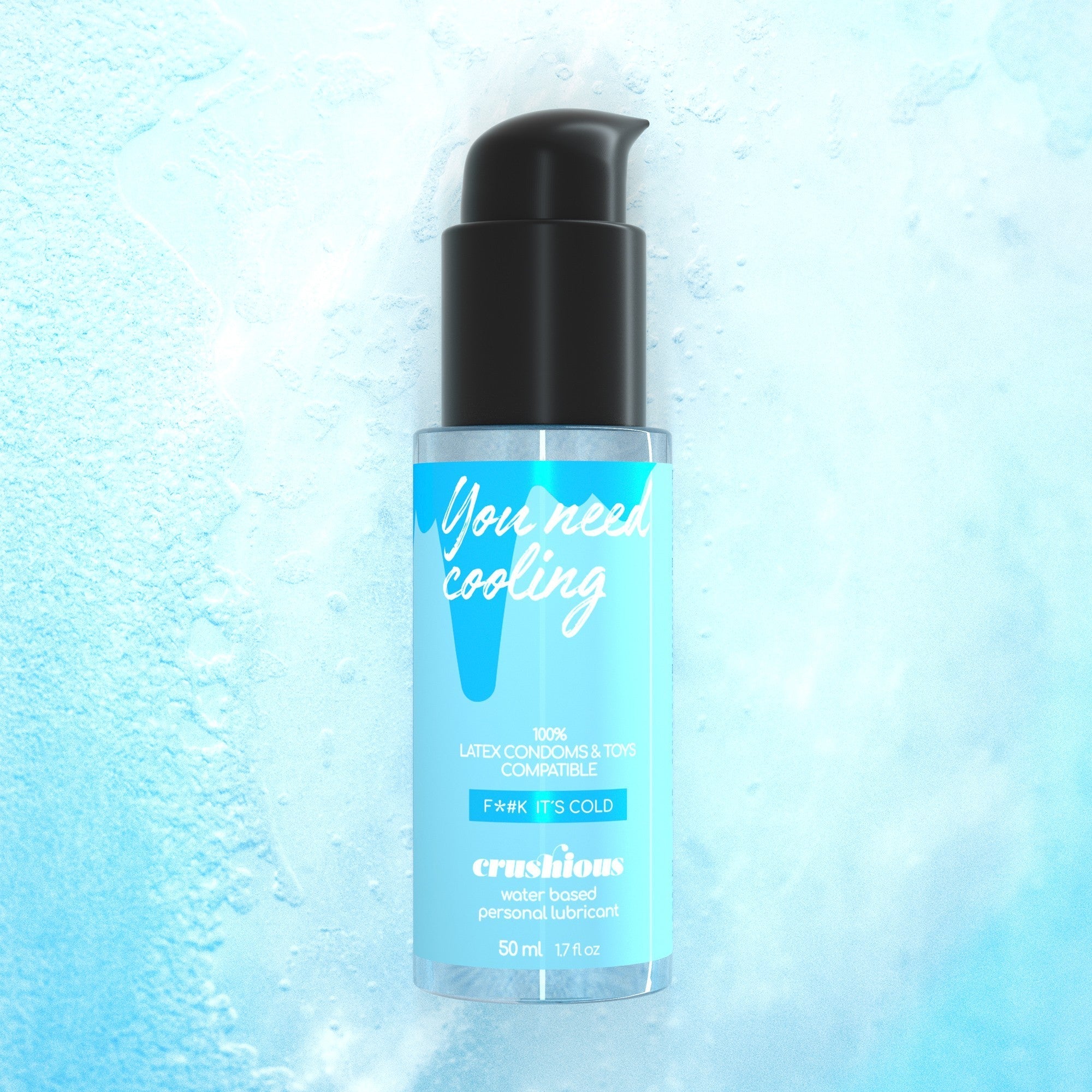 CRUSHIOUS | Cooling Effect Water-Based Lubricant – 50 ml