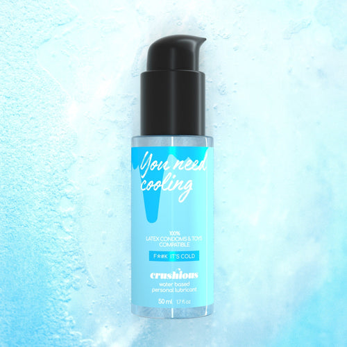CRUSHIOUS | Cooling Effect Water-Based Lubricant – 50 ml