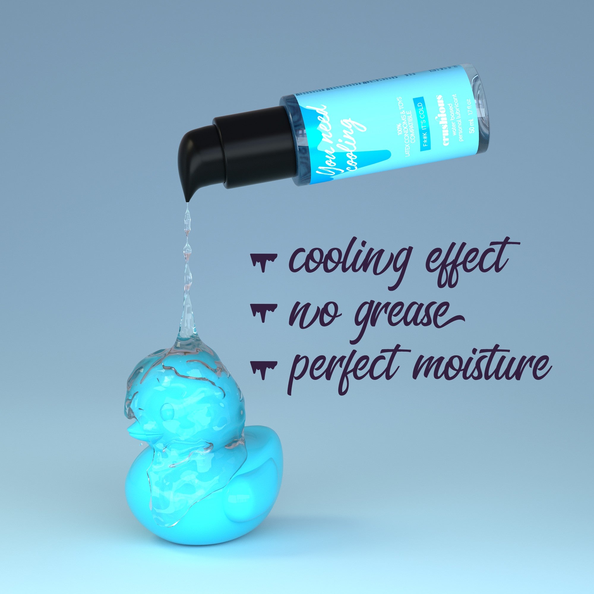 CRUSHIOUS | Cooling Effect Water-Based Lubricant – 50 ml