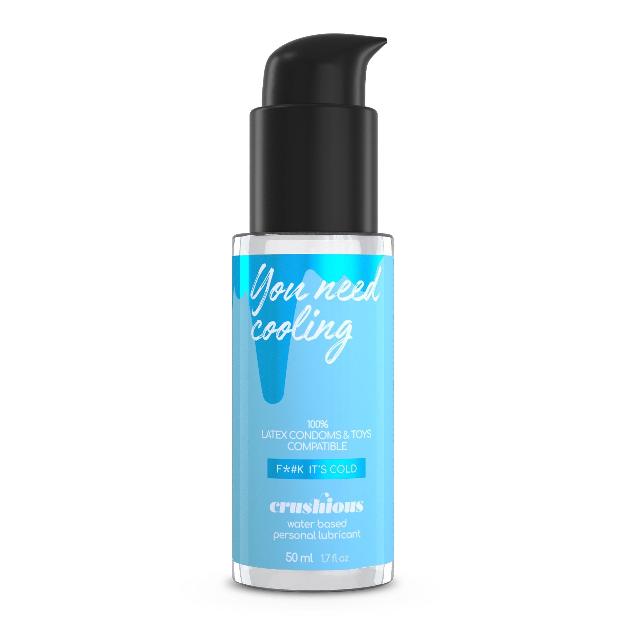CRUSHIOUS | Cooling Effect Water-Based Lubricant – 50 ml