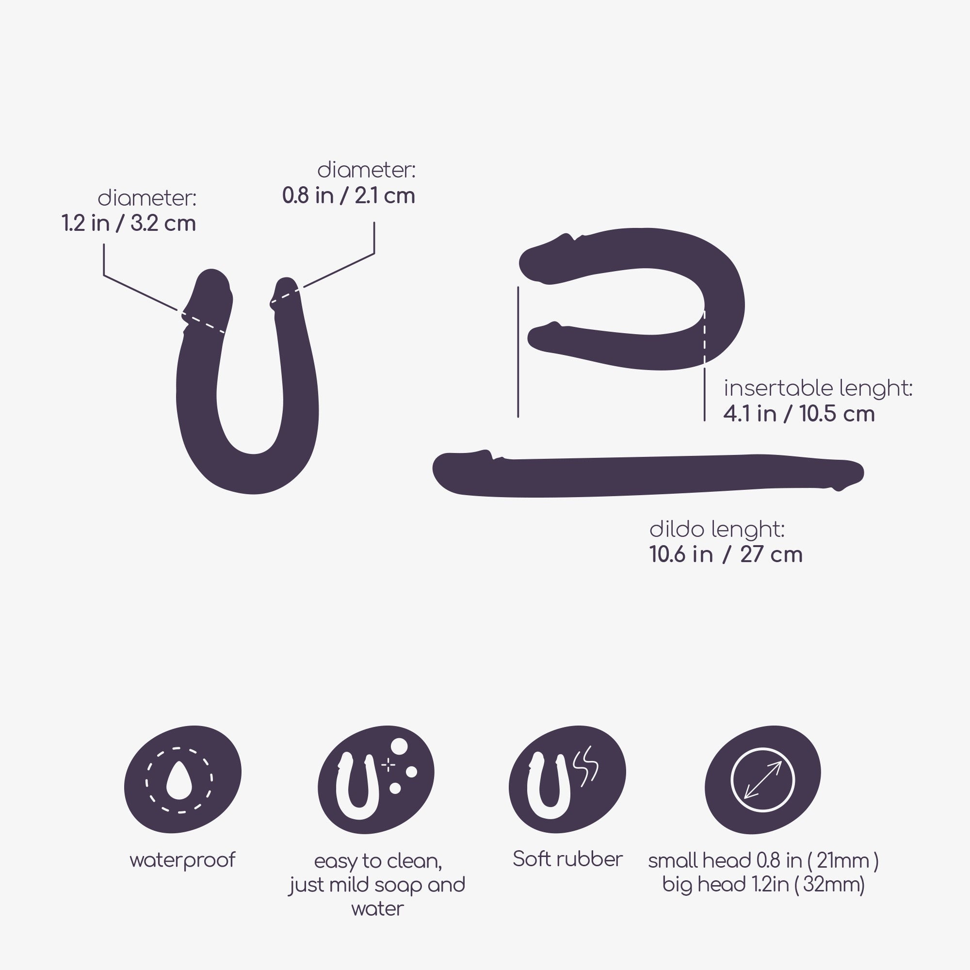 CRUSHIOUS | Double Trouble – Double-Sided Dildo