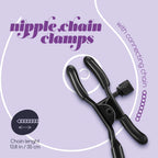CRUSHIOUS | Nipple Play – Adjustable Nipple Clamps with Chain