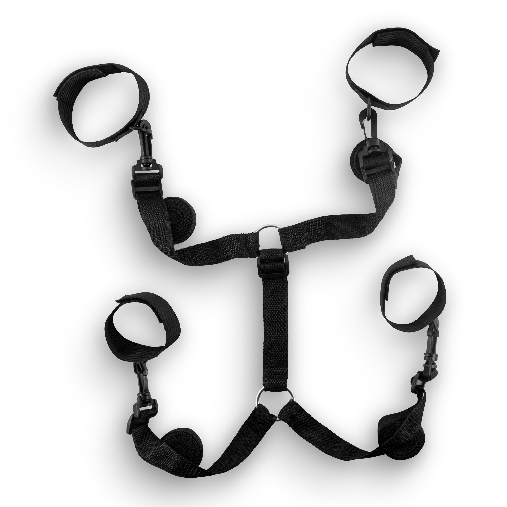 CRUSHIOUS | Bed Restraint Kit – Universal BDSM Bondage Set