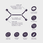 CRUSHIOUS | Bed Restraint Kit – Universal BDSM Bondage Set