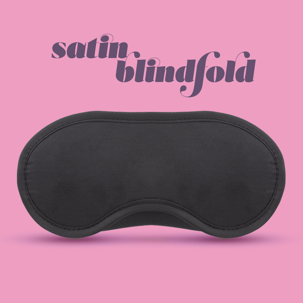 Blindfold satiinist silmside Crushious 