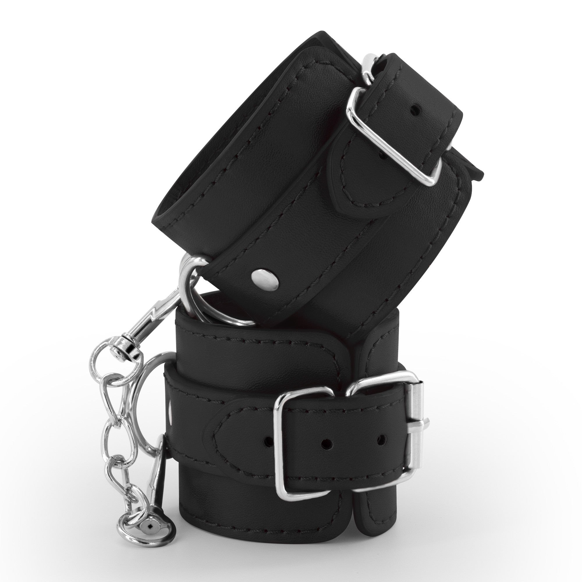 CRUSHIOUS | Bondage Love – Faux Leather Handcuffs