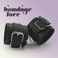 CRUSHIOUS | Bondage Love – Faux Leather Handcuffs