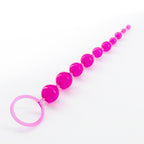 CRUSHIOUS | Anal Bead Chain – 10 Graduated Silicone Beads