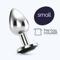 CRUSHIOUS | Bijou – Metal Anal Plug with Decorative Jewel