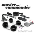 CRUSHIOUS | Master & Cummander – 11-Piece BDSM Bondage Kit