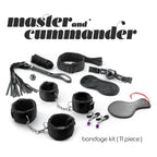 CRUSHIOUS | Master & Cummander – 11-Piece BDSM Bondage Kit