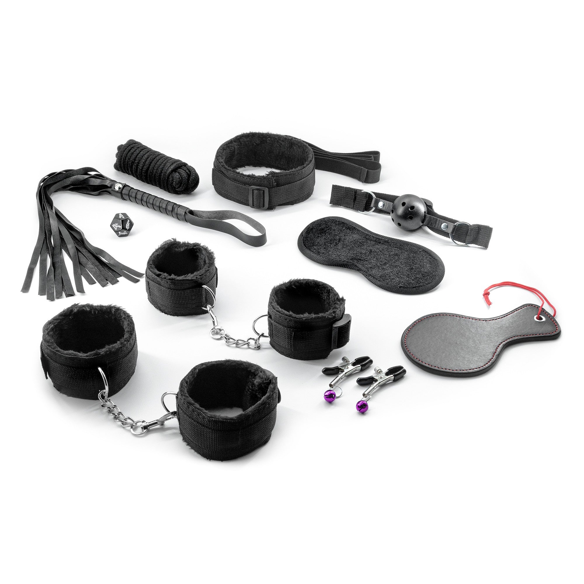 CRUSHIOUS | Master & Cummander – 11-Piece BDSM Bondage Kit