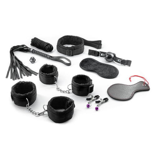 CRUSHIOUS | Master & Cummander – 11-Piece BDSM Bondage Kit