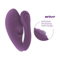 CRUSHIOUS | Pleasuriser – Rechargeable C-Shape Vibrator with Remote & Lubricant