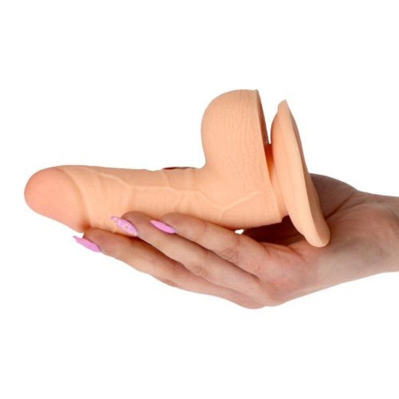 PENE REALÍSTICO REAL RAPTURE WATER SENSATIONS 5'' BLANCO