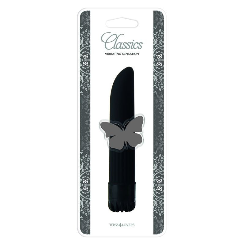 VIBRADOR CLASSICS NEGRO PEQUEÑO
