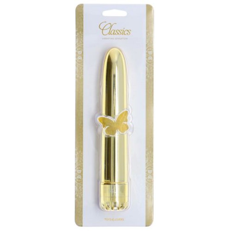 VIBRADOR CLASSICS DORADO GRANDE
