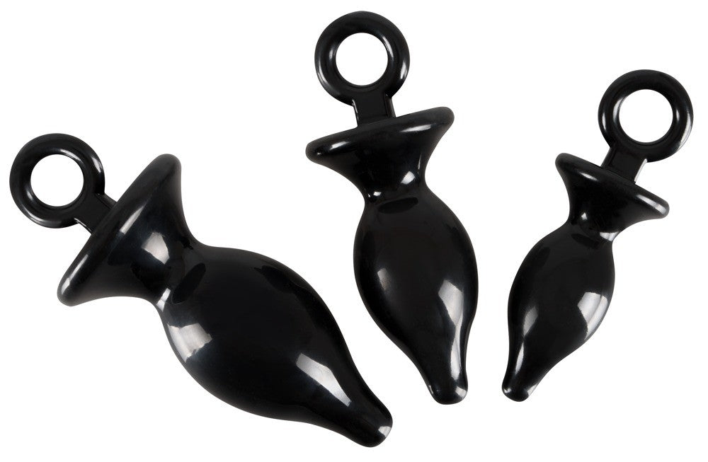 PACK CON 3 PLUGS ANAL TRAINING SET