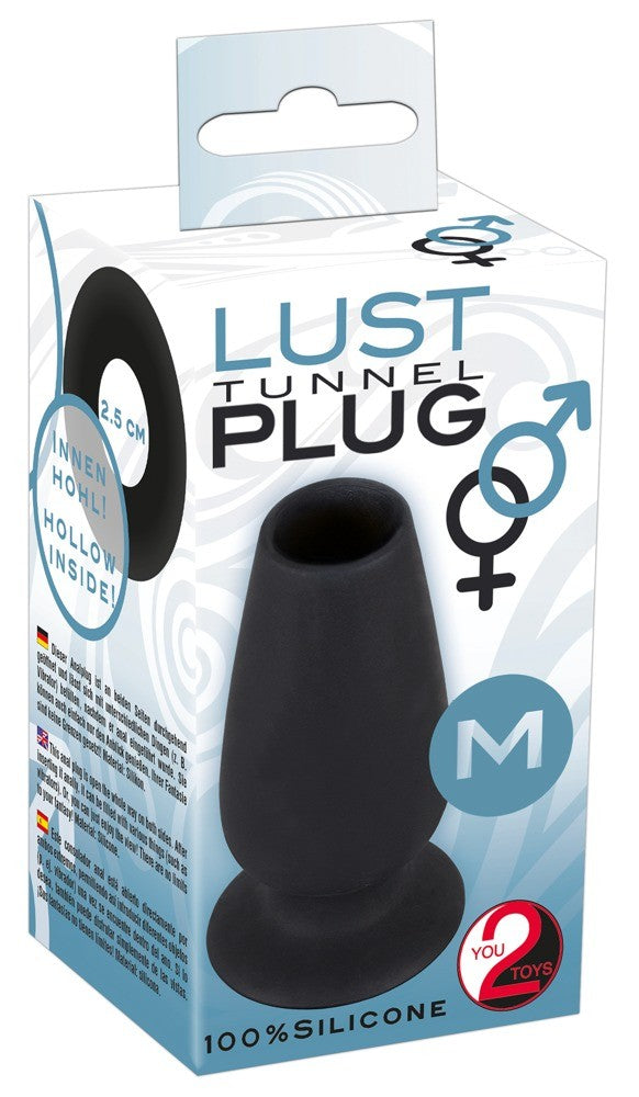 PLUG ANAL EN SILICONA LUST TUNNEL