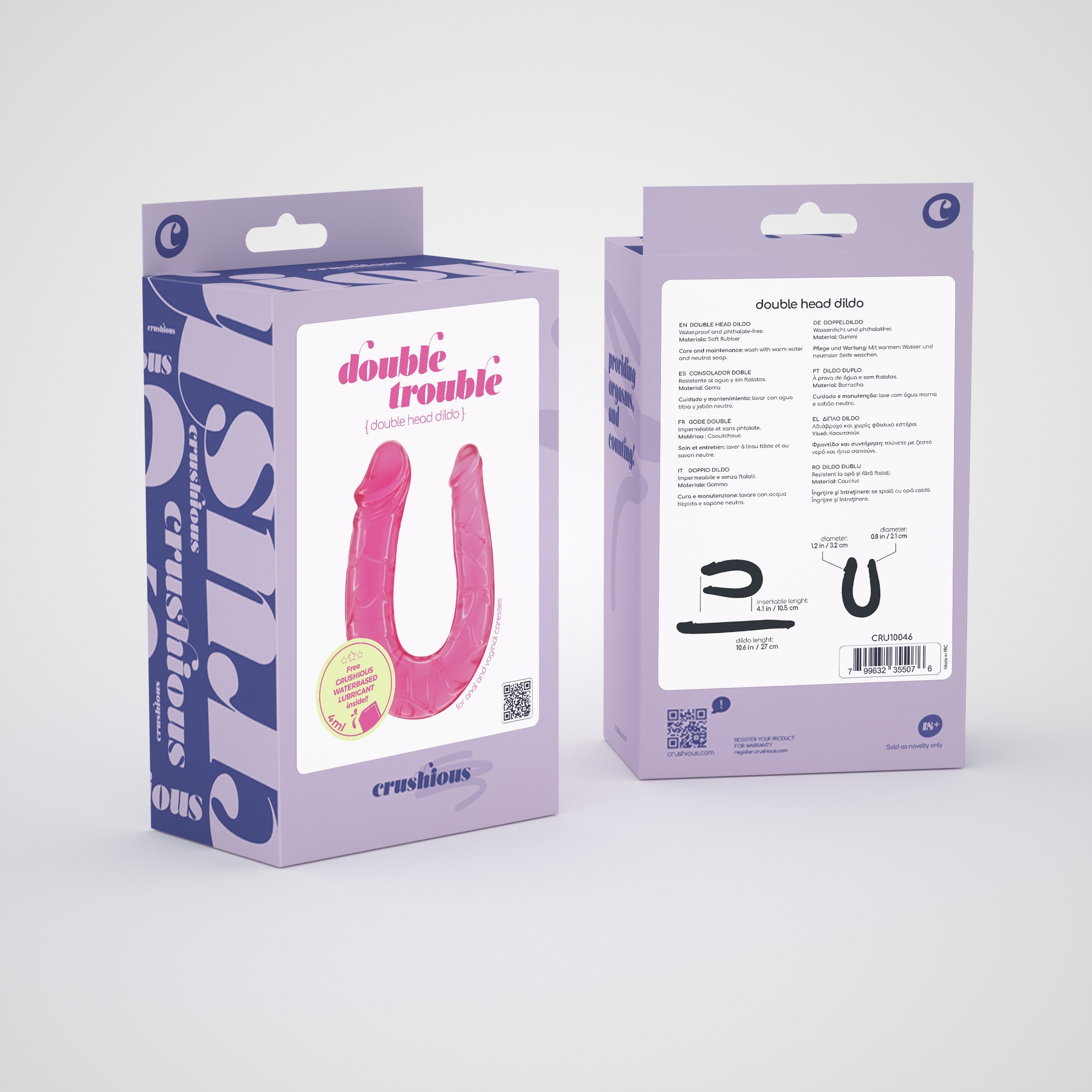 CRUSHIOUS | Double Trouble – Double-Sided Dildo
