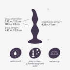 CRUSHIOUS | The Claw – Silicone Prostate Massager with Suction Base