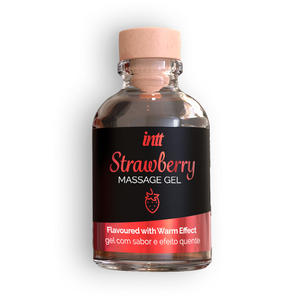 INTT | Strawberry Kissable Massage Gel – Warming – 30 ml