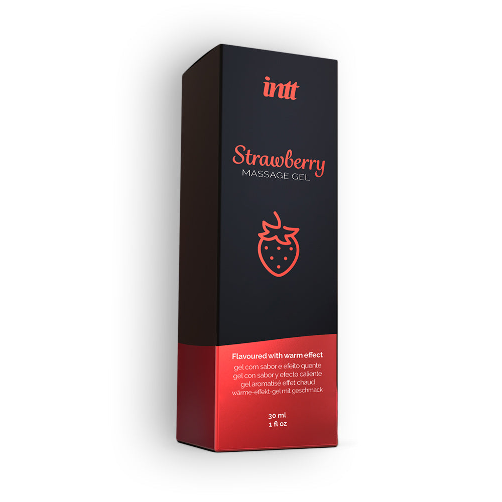 INTT | Strawberry Kissable Massage Gel – Warming – 30 ml