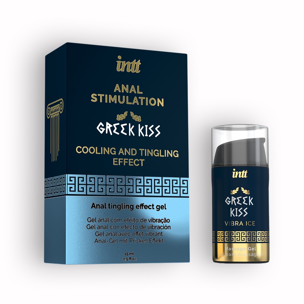 INTT | Greek Kiss Anal Vibration Gel – Cooling Effect – 15 ml